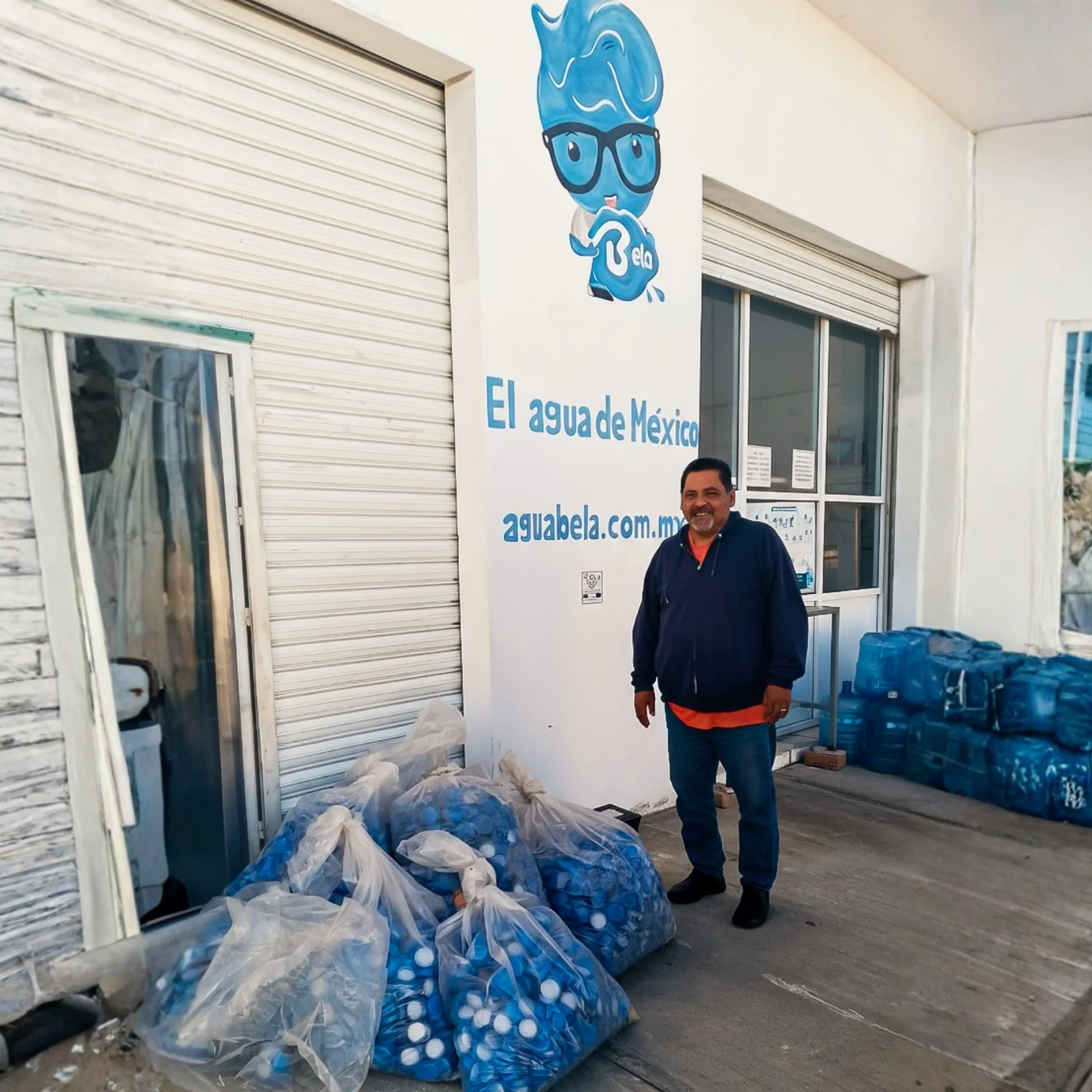 Donación tapas de garrafón